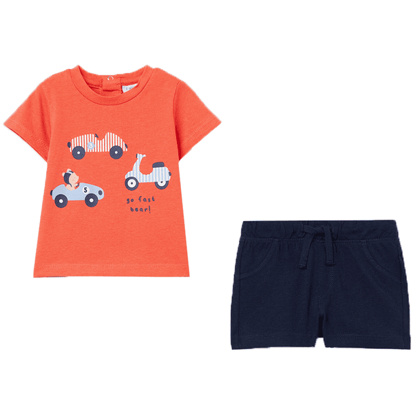 OVS 2-teiliges Set T-Shirt & Shorts Mandarin Red