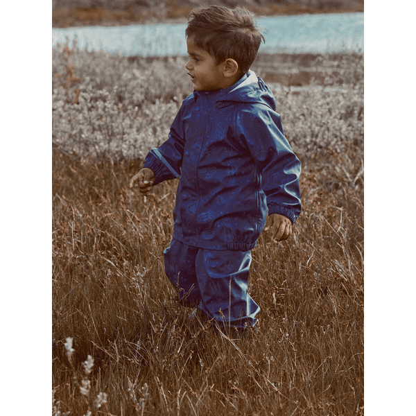 name it Veste et pantalon pluie enfant Nmmdry Moonlit Ocean