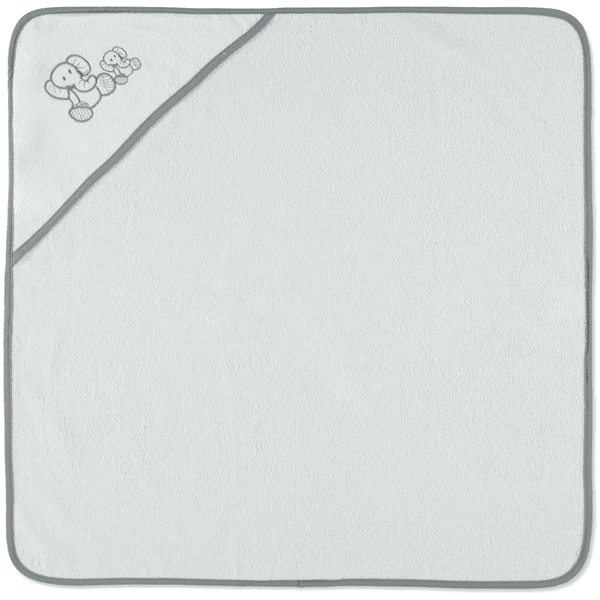 HÜTTE & CO Ręcznik kapielowy Słonik 75 x 75 cm, kolor biały