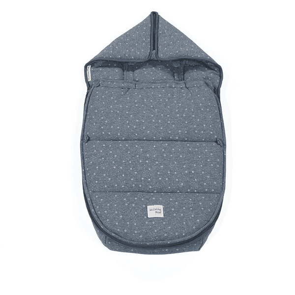 Walking Mum Śpiworek do fotelika samochodowego Dreamer Knit Blue