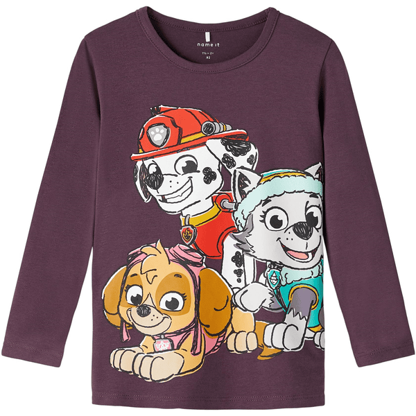 name it Camisa de manga larga de la Patrulla Canina Nmfosina Hortensia