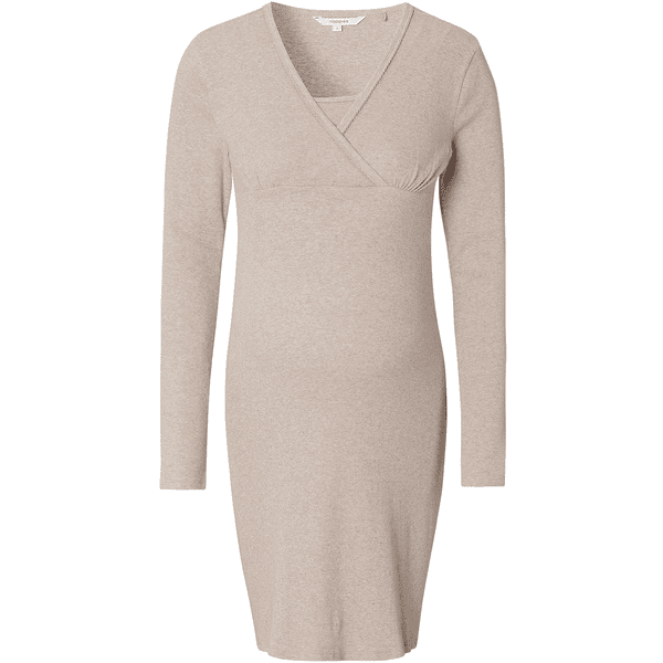 Noppies Still-Nachtkleid Alisa Taupe Melange