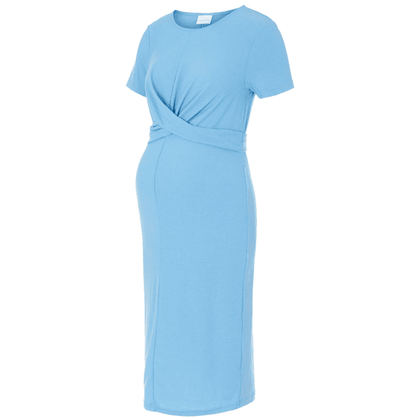 mama;licious Sukienka ciążowa MLLAILA Lazurowy błękit