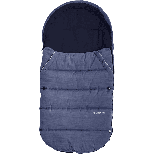 Altabebe Saco cubrepiés invierno para carro bebé y silla paseo Blue Marine  