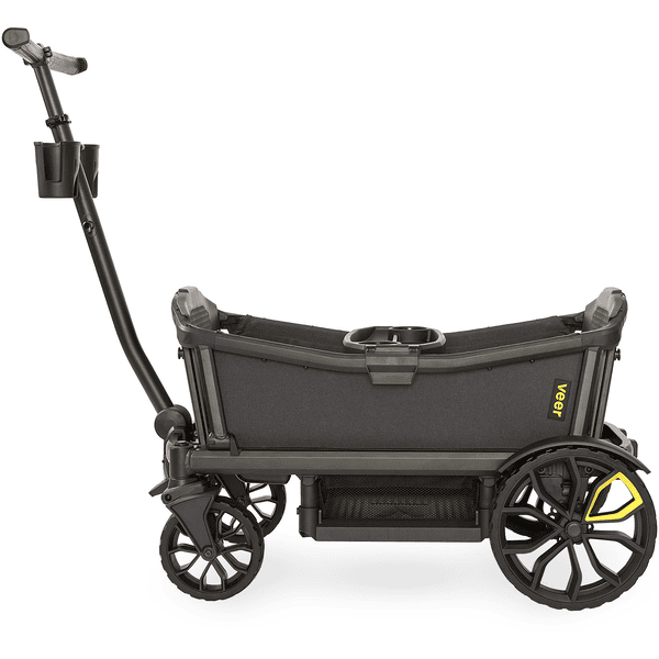 Veer Chariot de transport à main enfant pliable Cruiser gris foncé/noir