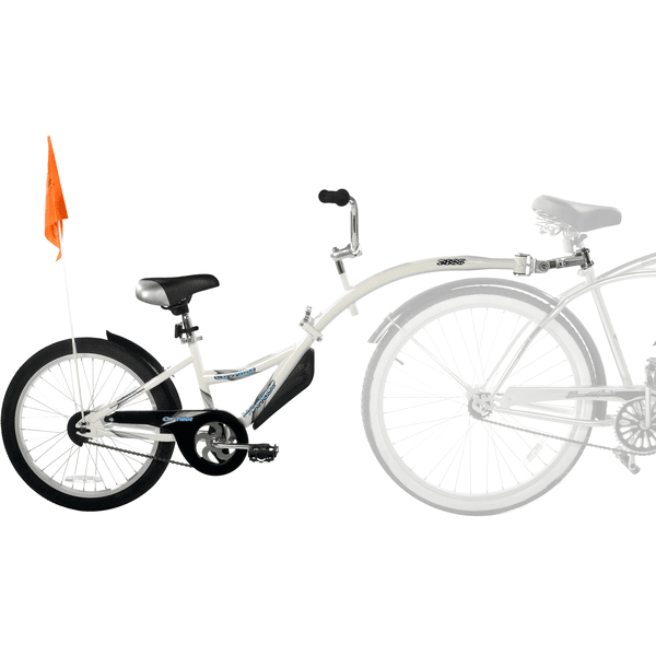 WeeRide Remorque de vélo enfant Tandem Copilot White