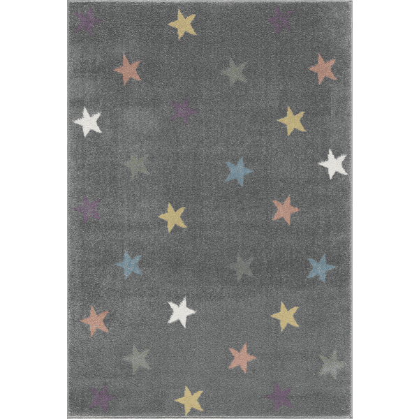 the carpet Happy Life - Alfombra infantil (lavable, 200 x 200 cm), diseño  de calle y ciudad, color gris