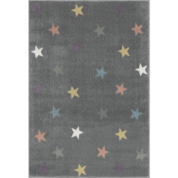 LIVONE Kinderteppich Happy Rugs Fame silbergrau/multi