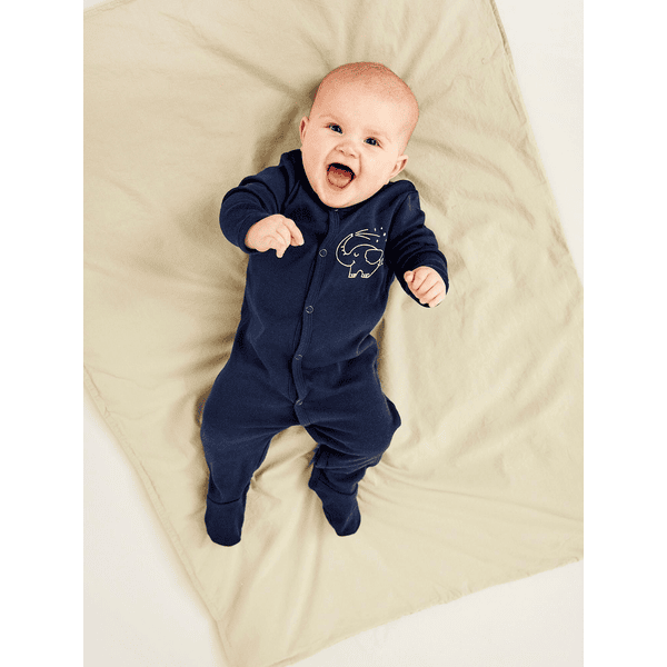 name it Combinaison pyjama bébé Dark Sapphire lot de 2