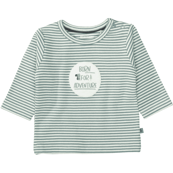  STACCATO  T-shirt pale green rayé 