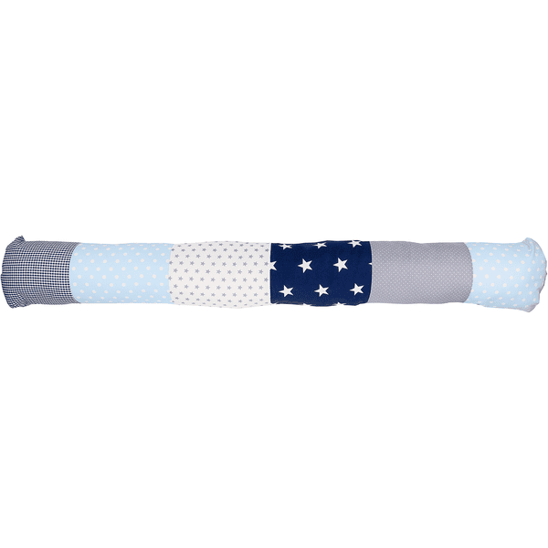 Ullenboom Baby bedje slang blauw lichtblauw lichtblauw grijs 120 cm 