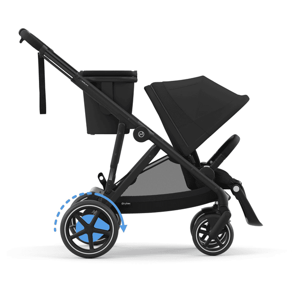 cybex GOLD Poussette électrique e-Gazelle S Black Moon Black