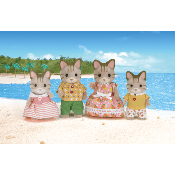 Sylvanian Families® Familia - Gatos atigrados: Familia de