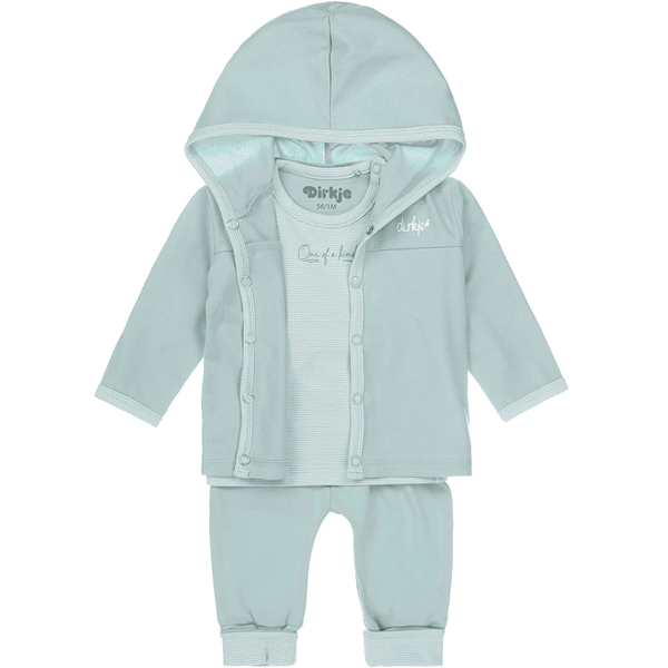 Dirkje Set de tenue 3 pièces aqua- green off- white 