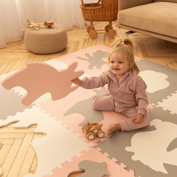 Hakuna Matte Alfombra Puzzle XXL para bebés - Confetti 