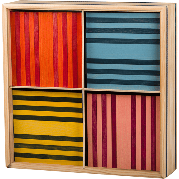 KAPLA Blokken 100 Plankjes Octocolor