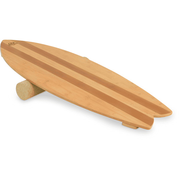 Kinderfeets® Planche d'équilibre enfant surfeur bois