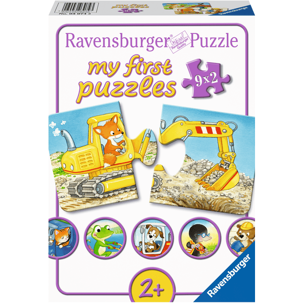 Ravensburger My first puzzle - Tierische Baustelle