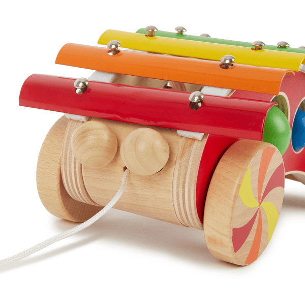 Xylophone bébé - Jouet musical à tirer pour enfant dès 18 mois Janod