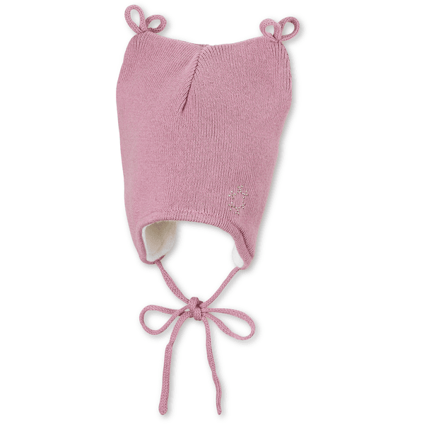Sterntaler Cappello a maglia con strass, rosa 
