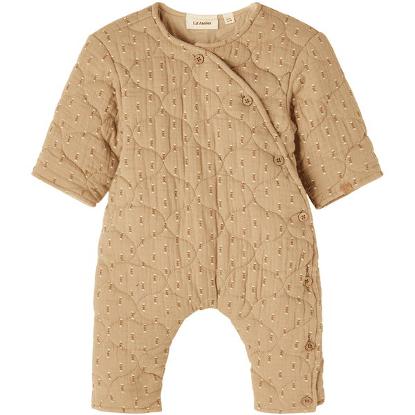 Lil'Atelier Combinaison enfant courtepointe Nbmdamir Travertine