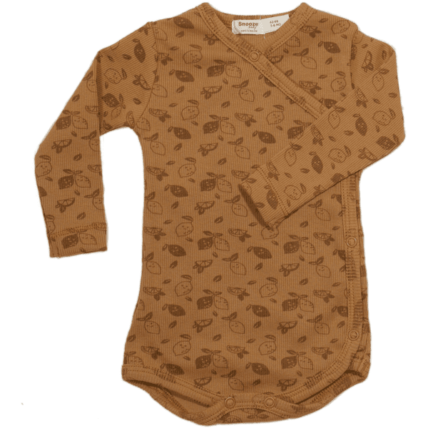 Snoozebaby Body manches longues Toffee