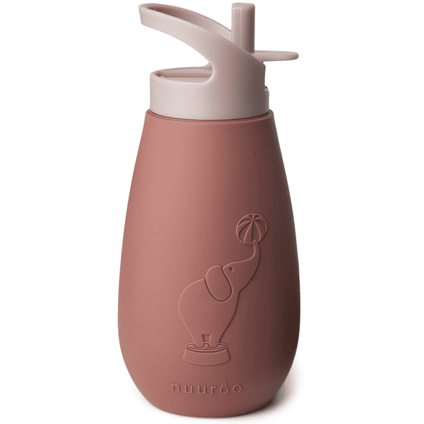 nuuroo Kinderflasche Pax Silikon, Mahogany