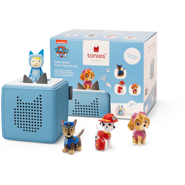 Tonies Paw Patrol Toniebox Audio Player Bundle pour France