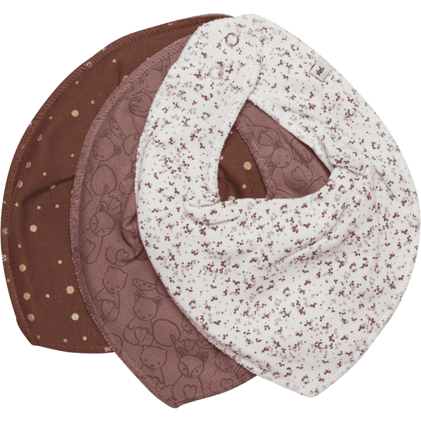 pippi Bandana 3er Pack Burlwood