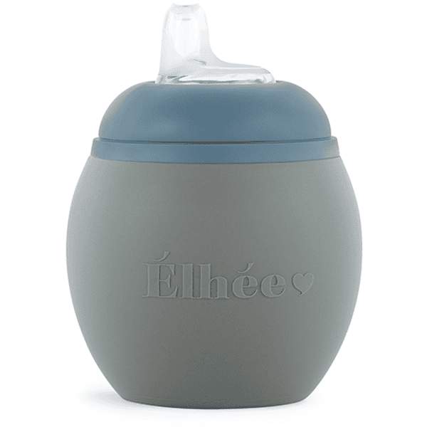 Élhée♡ Trinklernbecher 240ml, Kaki - Blue Grey