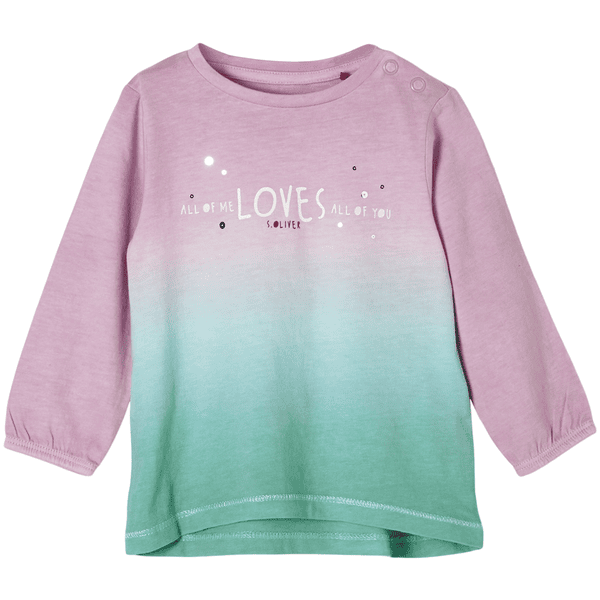 s.Oliver Langarmshirt aqua