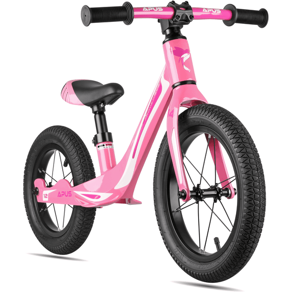 PROMETHEUS BICYCLES® Bici senza pedali 14/12", rosa, modello APUS