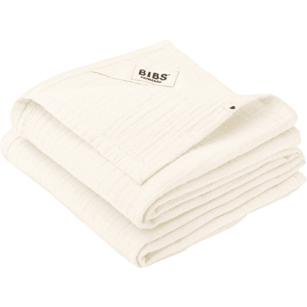 BIBS® Mulltücher Muslin Cloth, Ivory