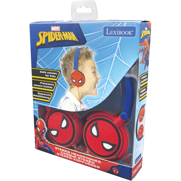 Lexibook Casque Bluetooth Enfant 2 en 1 Spiderman