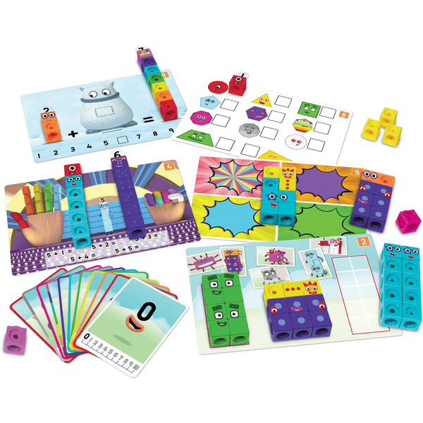 Learning Resources® Mathlink® Cubes Numberblocks 1-10 Activity Set

