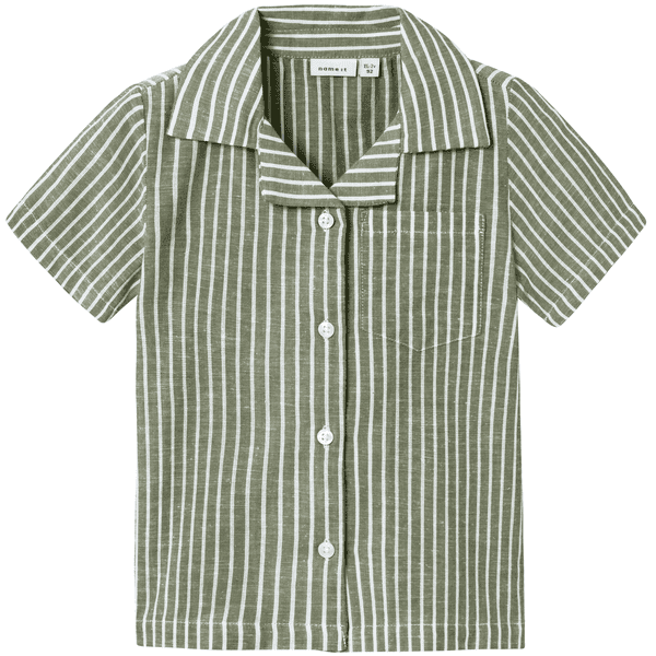 name it Camisa Nmmhilom Oil Green 