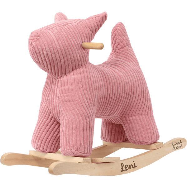 Beyounic Schaukeltier Hund in Rosa