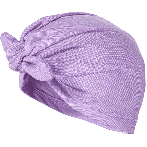 Maximo Turban Schleife hellkrokus-weiß