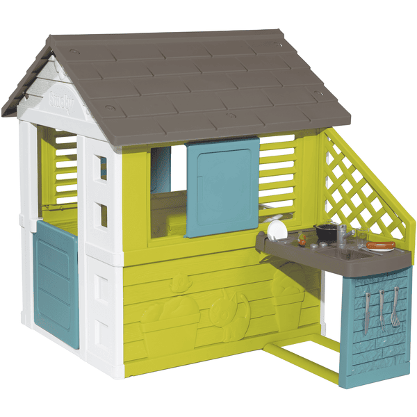 Smoby Spielhaus Pretty Haus mit Sommerküche

