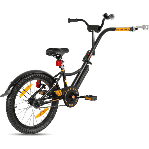 PROMETHEUS BICYCLES ® Bicicleta para niños de 12 en blanco y