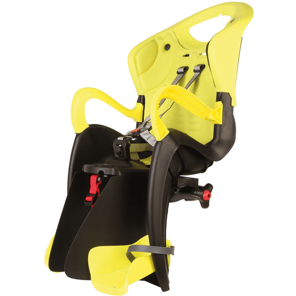 BELLELLI Cykelstol Tiger rackmontering Yellow HI VIZ