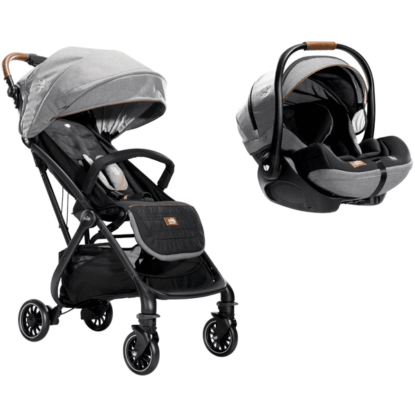 Joie Signature Buggy Tourist inkl. Babyschale I-level Recline Carbon