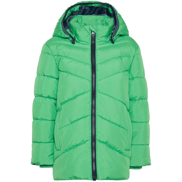 name it Boys Veste Mil kelly vert gelée 