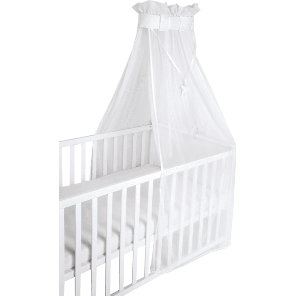 roba Vauvansänky katos turvallinen unessa katos uni, valkoinen, verkko |  