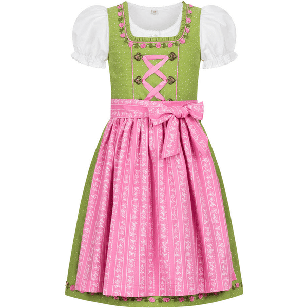Nübler Kinderdirndl 3-teilig Lulu Grün