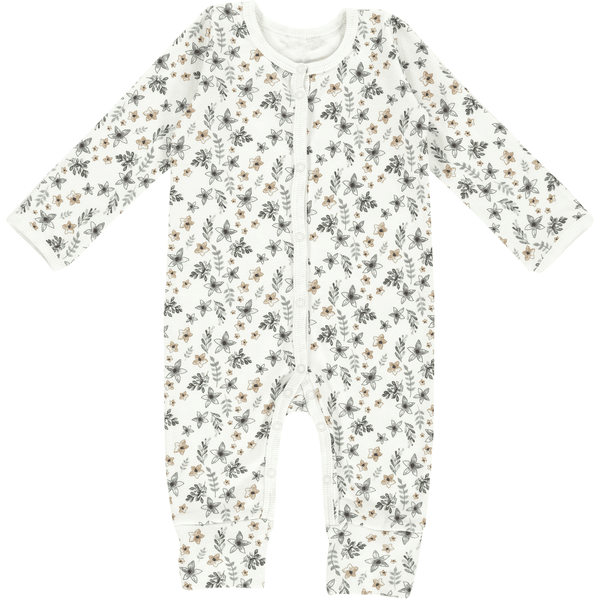 Alvi® Pyjama Petit Fleurs grün/weiß