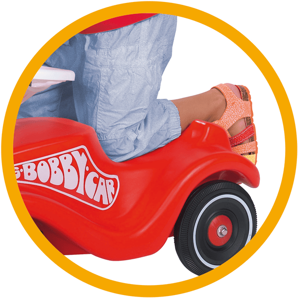 BIG Porteur enfant Bobby Car Classic rouge