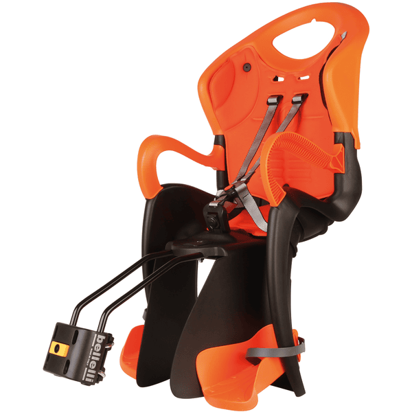 BELLELLI Siège de vélo enfant Tiger B-Fix frame mount Grey/Orange