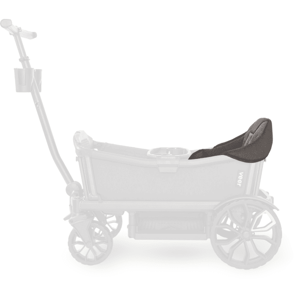 Veer Seduta per carrello da trasporto per bambini, grigio