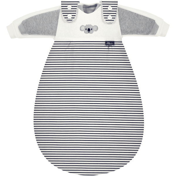 Alvi ® Baby-Mäxchen® 3st ekologisk Cotton Ringlets Koala navy